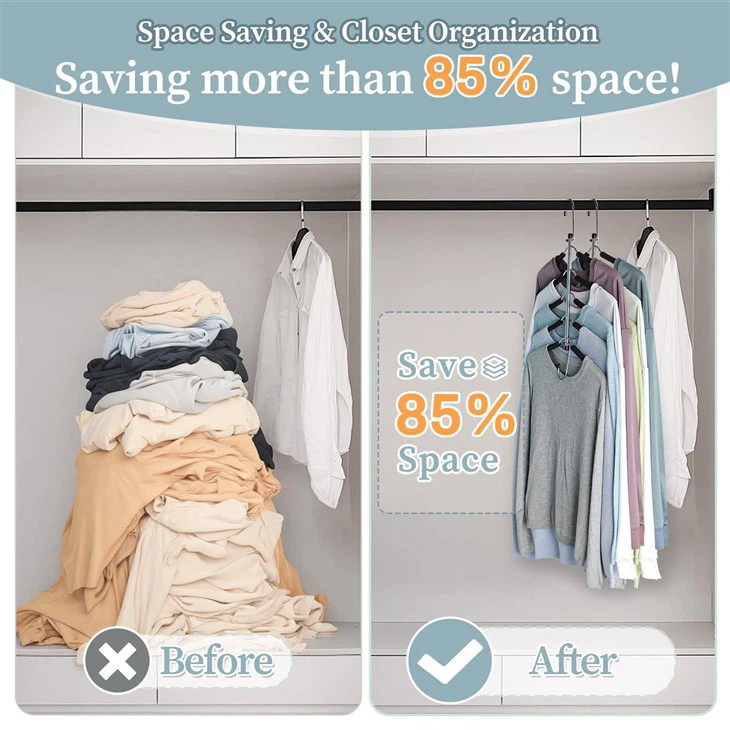 Magic Space Saving Hangers best